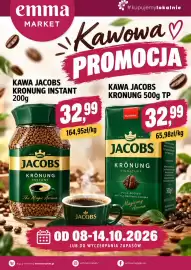 EMMA market gazetka tydzień 41 Strona 2: Kawa mielona Jacobs Krönung TP €32,99