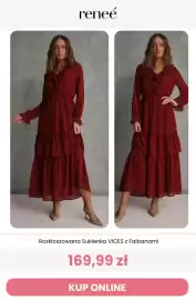 Renee magazyn tydzień 41 Strona 7: Rozkloszowana sukienka Vices z falbanami €169,99