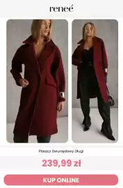 Renee magazyn tydzień 41 Strona 8: Płaszcz dwurzędowy długi Reneé €239,99