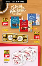 Biedronka gazetka Strona 10: Praliny Raffaello 150 g €11,99, Praliny Ferrero Rocher 200 g €19,99