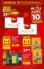 Biedronka gazetka Strona 14: Czekoladki Merci, 400 g €29,99, PEDIGREE €37,50