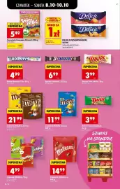 Biedronka gazetka Strona 42: Śmiejżelki Happies Nimm2, 210 g €5,49, Cukierki M&M's Crispy, 128 g €11,99