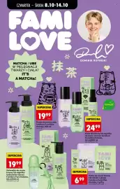 Biedronka gazetka Strona 60: Familove Pure/Ube Matcha €6,99, Pianka do mycia ciała Familove Pure/Ube Matcha, 300 ml €19,99
