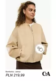 C&A gazetka tydzień 41 Strona 2: Bomberka zamsz C & A €219,99