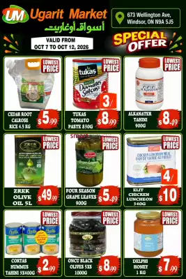 Ugarit Market flyer (valid until 12-10)
