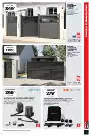 Catalogue Brico Dépôt page 13: SCS sentinel MOTORISATION À CRÉMAILLÈRE "SG3" €379,00, VENTO Portail aluminium battant €849,00