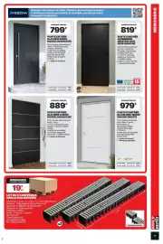 Catalogue Brico Dépôt page 15: KARA Porte entrée alu gris €799,00, ALU GRIS LORAS PORTE ENTRÉE €889,00