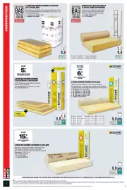 Catalogue Brico Dépôt page 2: LDV Rouleau 38 Kraft €3,99, Isover Laine de verre €5,15