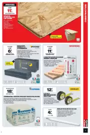 Catalogue Brico Dépôt page 3: Isover Isocoton €6,51, SOPREMA THERMACELL CRISTAL €18,13
