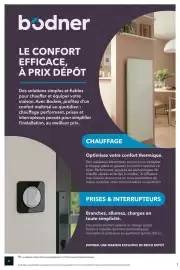 Catalogue Brico Dépôt page 6: bodner LE CONFORT EFFICACE, À PRIX DÉPÔT Des solutions simples et fiables pour chauffer et