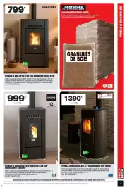 Catalogue Brico Dépôt page 9: Qlima Poêle à granules étanche Merkuro 7300at €999,00, WEBBER Poêle à pellets WBH 278 €799,00