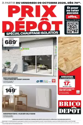 Brico Dépôt (valable jusqu'au 22-10)