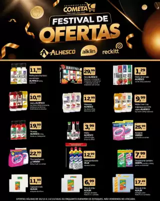 Encarte Cometa Supermercados (válido até 14-10)