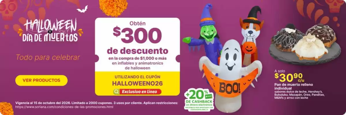 Soriana Mercado (válido hasta 17-10)