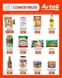 Folleto Arteli Página 3: Nor-Ver Frijol pinto €16,50, El Mexicano maiz blanco €61,90