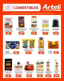 Folleto Arteli Página 4: Arteli tortilla de harina €18,90, Selecto pan de caja integral €29,90