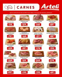 Folleto Arteli Página 8: T-Bone Selecto Suavizado €249,00, Carne de cerdo enchilada €89,90