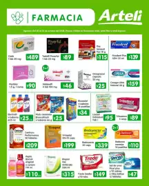 Folleto Arteli Página 9: Electrolit v/sabores €25,00, BroncoFresh €25,00