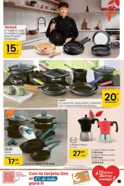 Folleto Eroski Página 13: Bidasoa - cafetera tribeca o ruby €17,90, Quid - sartén aluminio fundido €17,90