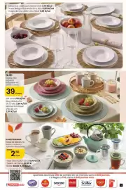 Folleto Eroski Página 5: Tetera de hierro €20,90, Boles €4,50