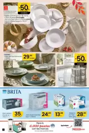 Folleto Eroski Página 6: Salvamanteles seagrass €1,90, Jarra con tapa bloom €4,25