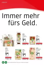 Dm Flugblatt Seite 4: ERNÄHRUNG Immer mehr fürs Geld. Bio DAS PURE HAFER-&SAATENBROT Drage-5- und baleststeffimich Nahl A