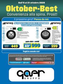 Volantino Gaer Pagina 8: Lavatrice Wnex94sea1 €999,00, Asciugatrice Dnex09sec €599,00