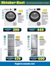 Volantino Gaer Pagina 3: Asciugatrice Beko €399,00, Asciugatrice Whirlpool €449,00