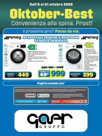 Volantino Gaer Pagina 8: Lavatrice Wnex94sea1 €999,00, Asciugatrice Dnex09sec €599,00