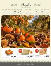 Volantino Borello Supermercati Pagina 1: Grana Padano DOP 16 mesi €14,90, Sfogliagrezza gusti assortiti Giovanni Rana €2,99