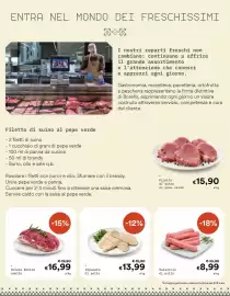 Volantino Borello Supermercati Pagina 2: Impanate di pollo €13,99, Rolate Bovino adulto €16,99