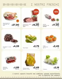 Volantino Borello Supermercati Pagina 5: Prosciutto cotto Rustichello LENTI €15,90, Salame Piemonte IGP RASPINI €17,90