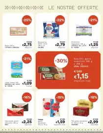 Volantino Borello Supermercati Pagina 7: Latte intero UHT Centrale del Latte di Torino €1,09, Stracchino Tapporosso €1,25