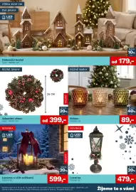 Asko leták Strana 2: Lucerna s LED svíčkami €599,00, Adventní věnec €399,00