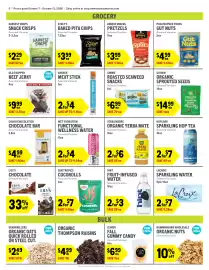 New Seasons Market weekly ad week 41 Page 5: Gimme roasted seaweed snacks €6,99, Hint fruit-infused water €3,00