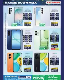 KM Trading catalogue Page 2: Terms & conditions apply صورة طرفي الهاتف المتحرك تم وضعها للعرض التوضيحي فقط والسعر المذكور في