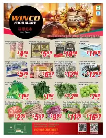 WinCo Food Mart flyer week 41 Page 1