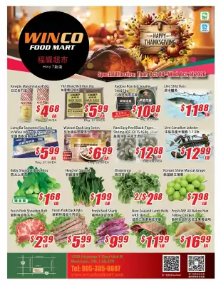 WinCo Food Mart (valid until 14-10)