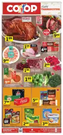Co-op flyer week 41 Page 1: Green Giant Frozen Vegetables or Valley Selections €2,49