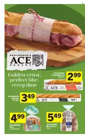 Co-op flyer week 41 Page 10: Ace bakery rolls €4,99, Ace bakery bistro bread €5,49