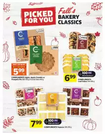 Co-op flyer week 41 Page 9: Compliments Apple, Apple Crumble or Pumpkin Pie €5,99, Compliments Loaf Cakes €6,99