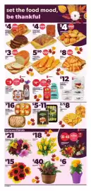 Loblaws flyer week 41 Page 10: Fiesta sunflower bunch €15,00, Sunmaid cinnamon raisin or cinnamonon cinnamon bread €4,50