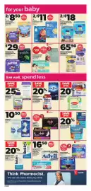 Loblaws flyer week 41 Page 15: Advil pain relief gels or caplets or aleve or aspirin €16,50, Gerber infant cereal €5,50