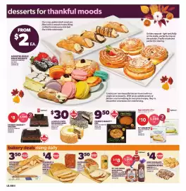 Loblaws flyer week 41 Page 6: Farmer's Market Squares €8,00, Farmer's Market pies €9,50