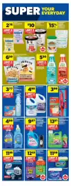 Real Canadian Superstore flyer Page 18: Clorox bleach €4,99, Hefty basics sandwich bags €3,99