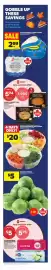 Real Canadian Superstore flyer Page 2: PC or blue menu sparkling water €5,00, Large vegetable or fruit platter €20,00