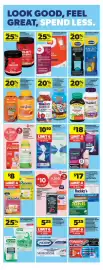 Real Canadian Superstore flyer Page 28: Depend or Poise pads or underwear €18,00, Buckley's Complete €17,49