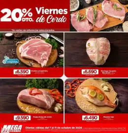 Catálogo MegaTiendas Página 3: Chuleta económica €6.590,00, Tip-Tap Pechuga de pollo Bucanero €6.690,00