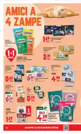 Volantino Panorama Pagina 18: Cibo umido per gatti ADOC €0,89, Snack per gatti Catisfactions €2,00