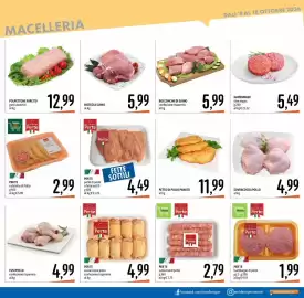 Volantino Emisfero Pagina 11: Petto di pollo panato €11,99, Salsiccia di pollo Perte €2,79